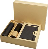 SET CON BLOCCO A5, PENNA, OMBRELLO E BORRACCIA